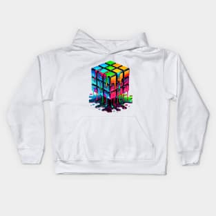 Meltdown Genius, Rubik's Cube Kids Hoodie